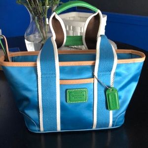 Vintage coach Hamptons Mini tote